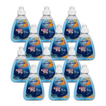 12PK Northfork Liquid Machine Rinse Aid Dishwashing Soap 250ml