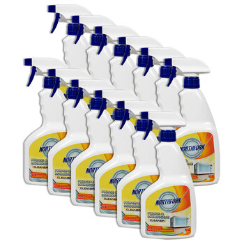 12PK Northfork 750ml Liquid Fridge & Microwave Cleaner