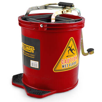 Pullman 16L Heavy Duty Mop Bucket - Red