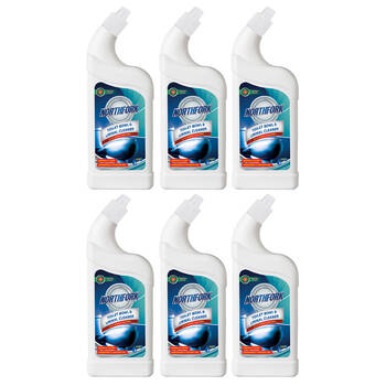 6x Northfork 500ml Toilet Bowl & Urinal Cleaner