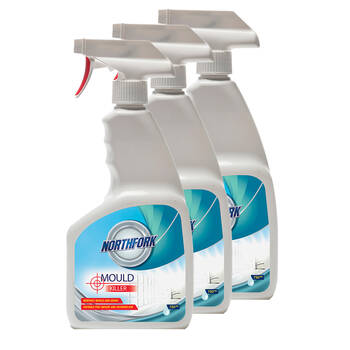 2x Northfork 750ml Mould Killer Cleaning Spray