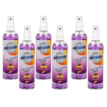 6PK Northfork 250ml Air Freshener - Fruity