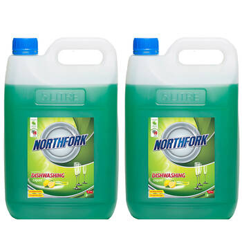 2x Northfork 5L Geca Dishwashing Liquid