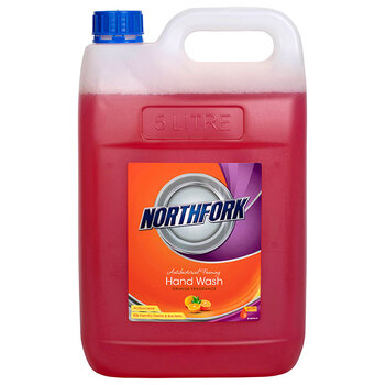 Northfork 5L Foaming Liquid Hand Wash Soap - Orange Fragrance