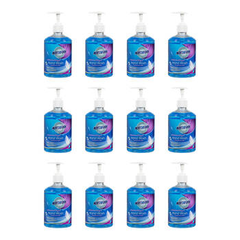 12PK Northfork Antibacterial Liquid Hand Wash Soap with Pump 500ml