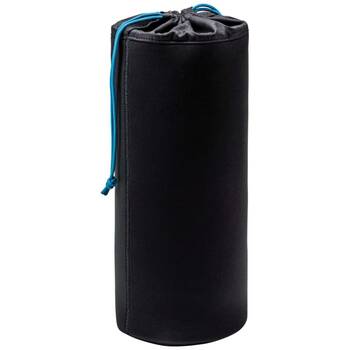Tenba Tools Soft Lens Pouch 30 x 13cm Neoprene Drawstring Closure - Black