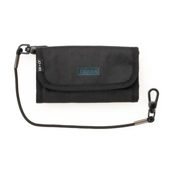 Tenba Tools Reload SD6+CF6 Card Wallet Secure Memory Quick Access - Black