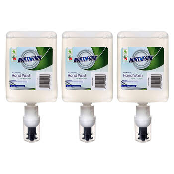 3PK Northfork Geca 1L Foaming Hand Wash