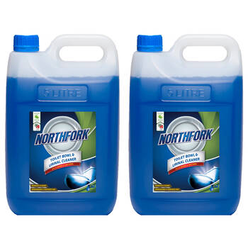 2x Northfork Geca 5L Toilet & Urinal Cleaner