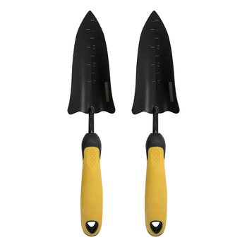 2PK Gardenmaster Hand Bulb Trowel Soft Grip Handle Transplanting/Re-Potting