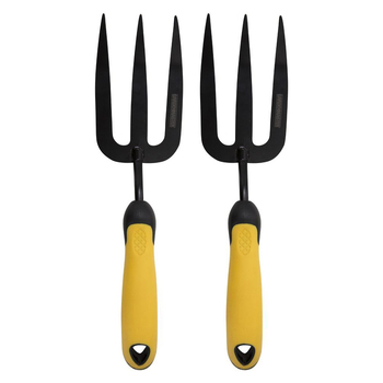 2PK Gardenmaster Hand Fork Soft Handle Garden Weeding/Cultivation