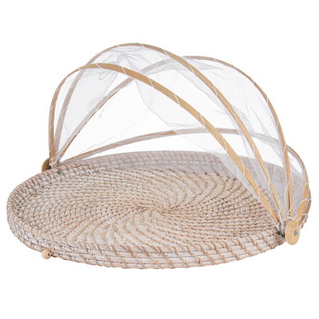 Ladelle Whitehaven 45cm Collapsible Food Cover Handmade Retro