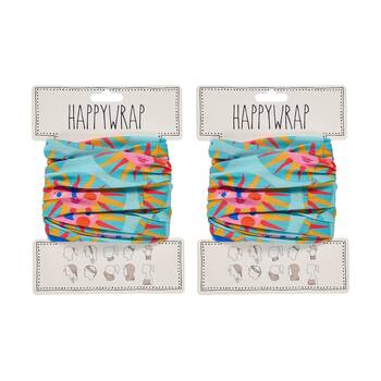 2PK Annabel Trends Happywrap Women's Hair Accessory 50x25cm Fiesta Suns