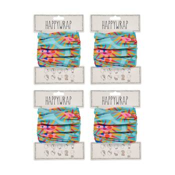 4PK Annabel Trends Happywrap Women's Hair Accessory 50x25cm Fiesta Suns