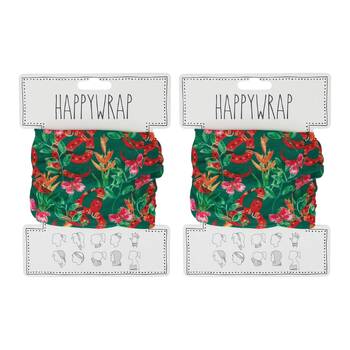 2PK Annabel Trends Happywrap Womens Multipurpose Bandana 50x25cm - Jungle Snake