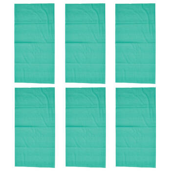 6PK Annabel Trends Happywrap Women's Multipurpose Bandana 50x25cm - Spearmint