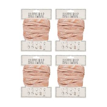 4PK Annabel Trends Happywrap Women's Hair Accessory 50x25cm Trailing Natives Tan