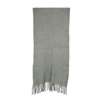 Annabel Trends Knitted Scarf Warm Neck Wrap 170x50cm - Grey