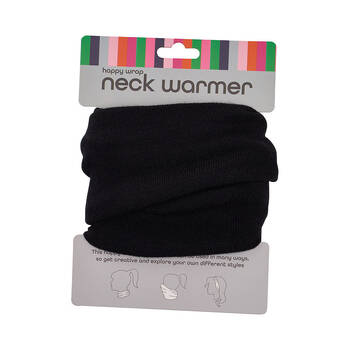 Annabel Trends Happywrap Neck Warmer Travel Accessory One Size Black