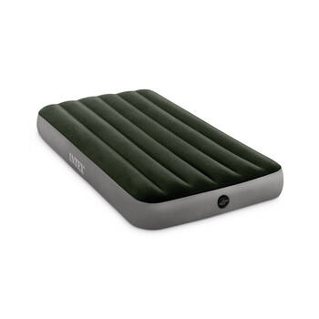 Intex Dura-Beam Prestige Downy Airbed - Single Black