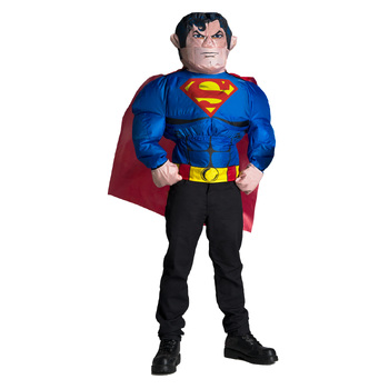 DC Comics Superman Inflatable Dress Up Costume Top - Size 6+