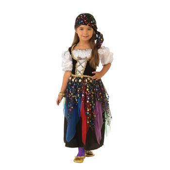 Rubies Gypsy Girl Kids Girls Dress Up Costume - Size L
