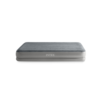 Intex Dura-Beam Prestige Inflatable Queen Airbed w/ Built-In USB Pump