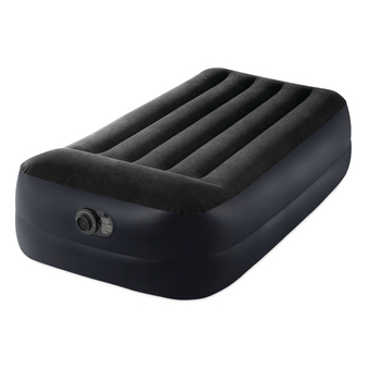 Intex Twin Pillow Rest Raised Airbed With Fiber-Tech Rp 191x99x42cm