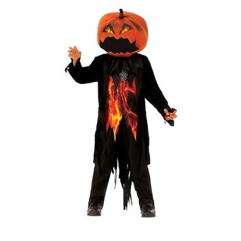Rubies Mr Pumpkin Kids Dress Up Costume - Size 8-10y