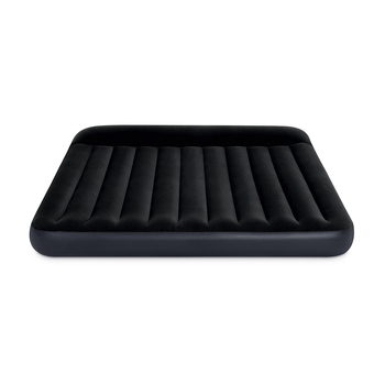 Intex Dura-Beam Classic Inflatable King Airbed w/ Pillow Rest - Black