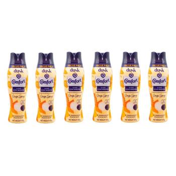 6PK Comfort In Wash Scent Booster Dusk Orange Spring 425g Fabric Freshener