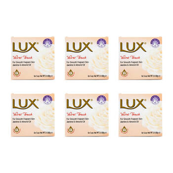 18pc Lux 80g Bar Soap Velvet Touch Jasmine & Almond Oil