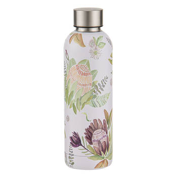 Leura Stainless Steel 500ml Water Drink Bottle/Flask - Cream