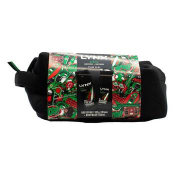 2pc Lynx The OG Africa Bodyspray/Bodywash Gift Bag Set