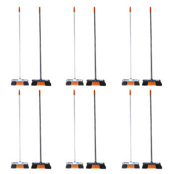 12PK Boxsweden Essentials Indoor Broom w/ 1.2m Handle - Assorted