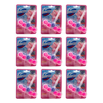9PK Domestos 50g Toilet Cage Power 5 Bathroom Fragrance Magnolia