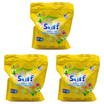 240pc Surf Fabric Washing Capsules Front & Top Loder - Sun Fresh