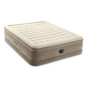 Intex Queen Ultra Plush Airbed With Fiber-Tech Bip 152x203x46cm 