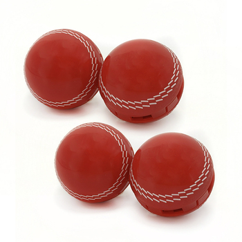 2x 2pc Sofsole Cricket 4cm Sneaker Balls Shoe Deodorisers - Red