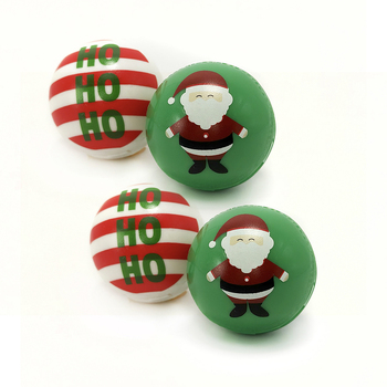 2x Sofsole Xmas Santa & Hohoho 4cm Sneaker Balls Shoe Deodorisers