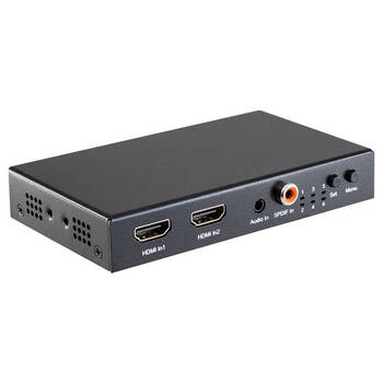 Pro2 HDMI 1x2 Splitter OR 2x1 Switch AV Audio/Video Distribution Hub Black