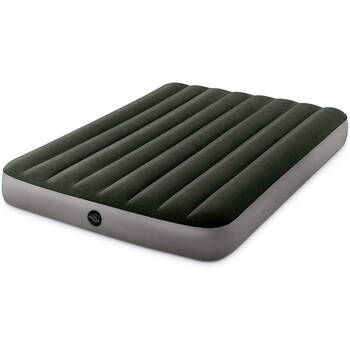 Intex Full Dura-Beam Prestige Inflatable Airbed With Battery Pump