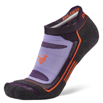 Balega Blister Resist No Show Socks W6-8/M4.5-6.5 S - Midnight Plum