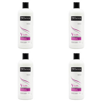 4PK Tresemme 750ml Hair Conditioner Volume & Fullness w/ Pro Vitamin B5
