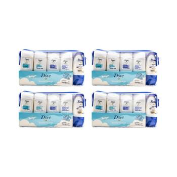4x 6pc Dove Hydrating Care Essential Travel Toiletry Kit Carry-On Friendly