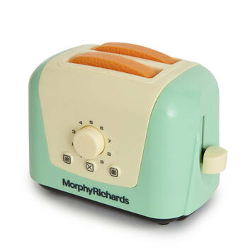 Casdon Morphy Richards Toaster Toy Roleplay Pretend Play Kids 3y+ Green