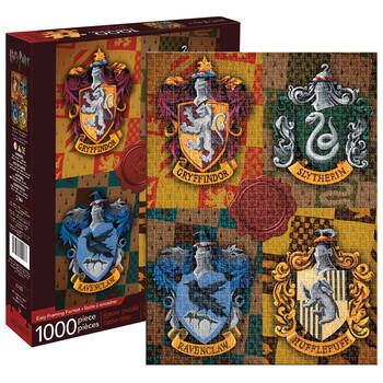 Aquarius Harry Potter - Crests 1000pc Puzzle