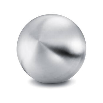 Blomus Bola Stainless Steel Garden Globe Matt Outdoor Ornament Decor 15cm Silver