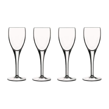 4pc Luigi Bormioli Masterpiece 70ml Liqueur Glasses Set