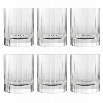 6pc Luigi Bormioli Bach 255ml Tumbler Glasses Set